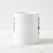 Grande Tasse Scène de traîneau à chiens - Cordova, Alaska (Devant)