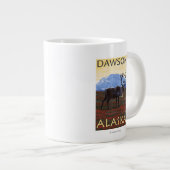 Grande Tasse Scène du caribou - Dawson, Alaska (Devant droit)