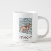 Grande Tasse Scène VermontWolf (Droite)