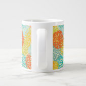 Grande Tasse Schéma floral 3 (Dos)