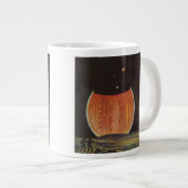 Grande Tasse Science-fiction vintage, astronautes sur Ganymede (Devant droit)