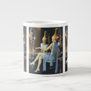 Grande Tasse Science-fiction vintage Beauté Salon Manucures Spa