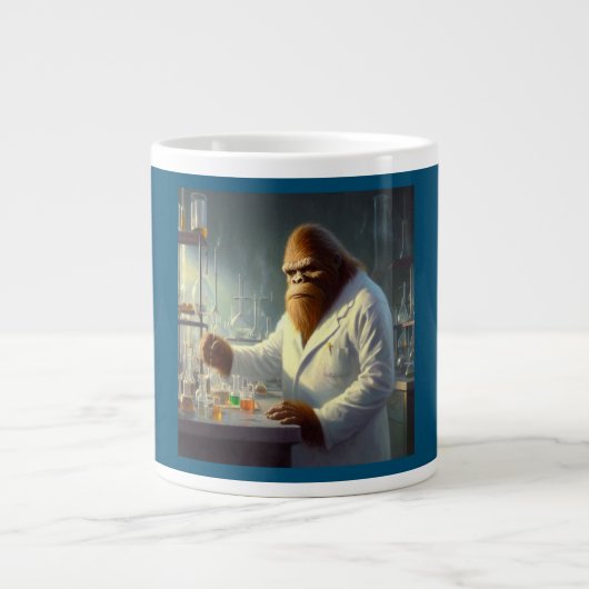 Grande Tasse Scientifique de Bigfoot (Devant)