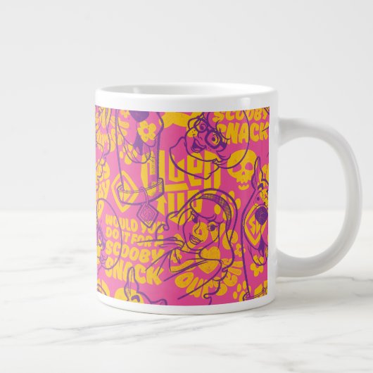 Grande Tasse Scooby-Doo | Funky Flower Motif (Droite)