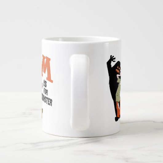 Grande Tasse Scooby-Doo | M est pour Monster (Dos)