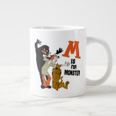 Grande Tasse Scooby-Doo | M est pour Monster (Droite)