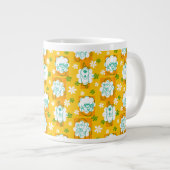 Grande Tasse Scooby-Doo | Modèle floral de caractère (Devant droit)
