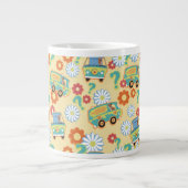 Grande Tasse Scooby-Doo Mystery Motif de fleurs (Devant)