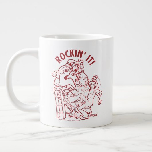 Grande Tasse Scooby-Doo & Shaggy Rockin 'Il Arrondit L'Arbre (Gauche)