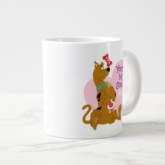 Grande Tasse Scooby-Doo - Tu es ma douce (Devant droit)