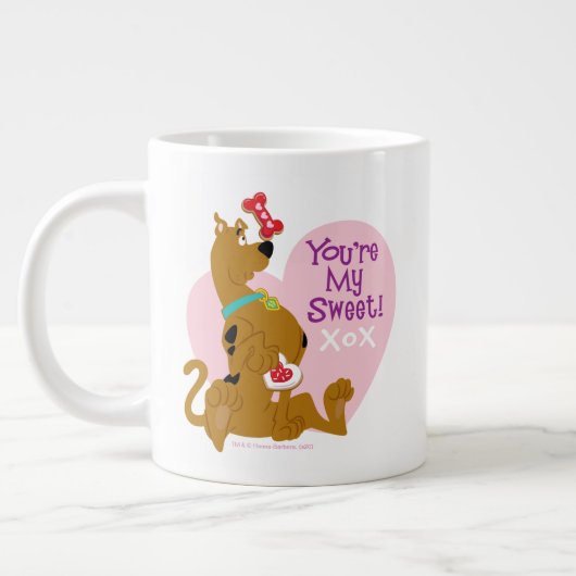 Grande Tasse Scooby-Doo - Tu es ma douce (Gauche)