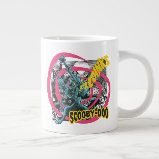 Grande Tasse Scooby-Doo Zoinks Punk Guitare Graphisme (Droite)
