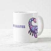 Grande Tasse Scorpion Zodiaque Chibi Mignon (Devant droit)