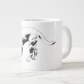 Grande Tasse Scoutisme d'automne en encre (Devant droit)