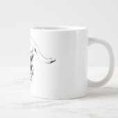 Grande Tasse Scoutisme d'automne en encre (Droite)