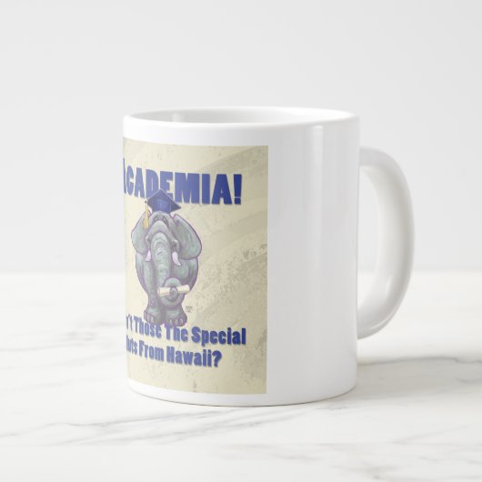 Grande Tasse Scroll universitaire (Devant droit)