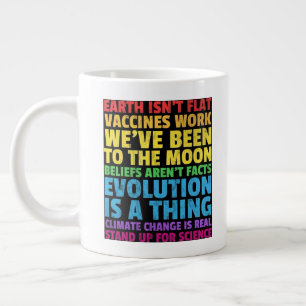 Grande Tasse 'Se Débattre Pour La Science'