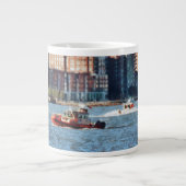 Grande Tasse Secourt incendie Bateau Hudson River (Devant)