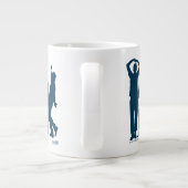 Grande Tasse Seinfeld | Graphique de silhouette de groupe (Dos)