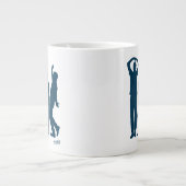 Grande Tasse Seinfeld | Graphique de silhouette de groupe (Devant)