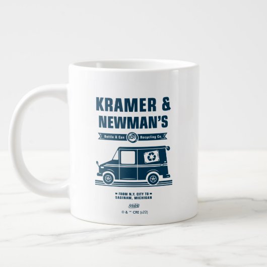 Grande Tasse Seinfeld | Kramer & Newman's Recycling Co. (Gauche)