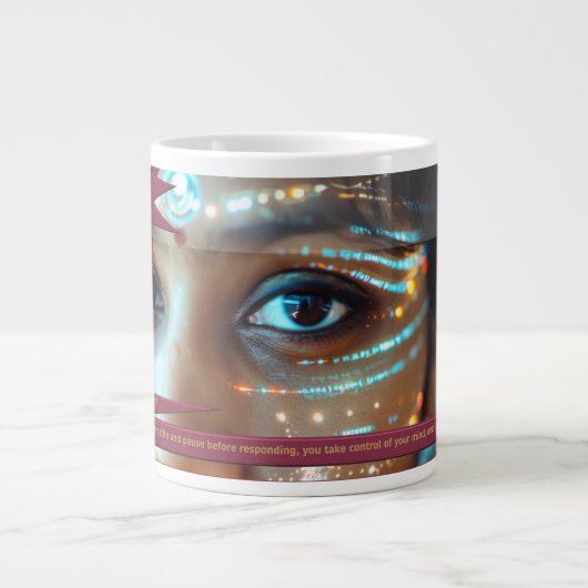 Grande Tasse "Self-Control Is YOUR SuperPower" (Devant)