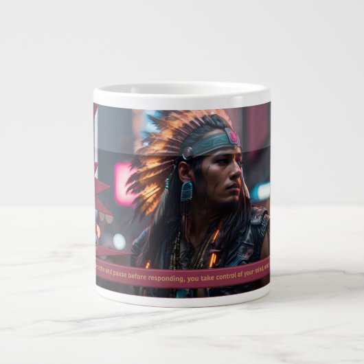Grande Tasse "Self-Control Is YOUR SuperPower" (Devant)
