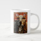 Grande Tasse Selfie Lovers Vaches (Droite)