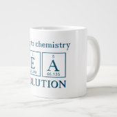 Grande Tasse Selon Chemistry TEA est une solution (Devant droit)