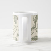 Grande Tasse Serene Sage Green | Charme de la vigne rustique Co (Dos)