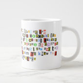 Grande Tasse Sérénité Prière Ransom Style de note (Droite)