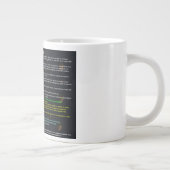 Grande Tasse Série UFO : Tuyaux extraterrestres (Droite)