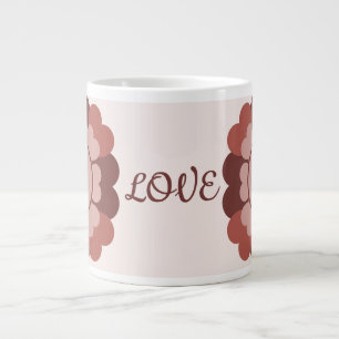 Grande Tasse Serrure de coeur