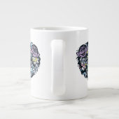 Grande Tasse Sésame Sésame | Comte von Count Doodle Heart (Dos)