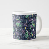 Grande Tasse Sésame Sésame | Count von Count Doodle Motif (Devant droit)