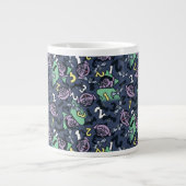 Grande Tasse Sésame Sésame | Count von Count Doodle Motif (Devant)