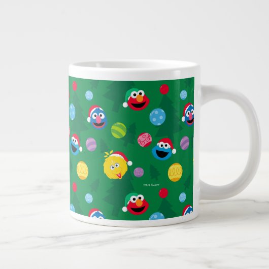 Grande Tasse Sesame Street Christmas Tree Motif (Droite)