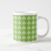 Grande Tasse Shamrock de verdure Clover Pois Patrick's Day (Droite)
