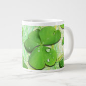 Grande Tasse Shamrock vert St Patrick iPhone 5 Coque-Mate (Devant droit)