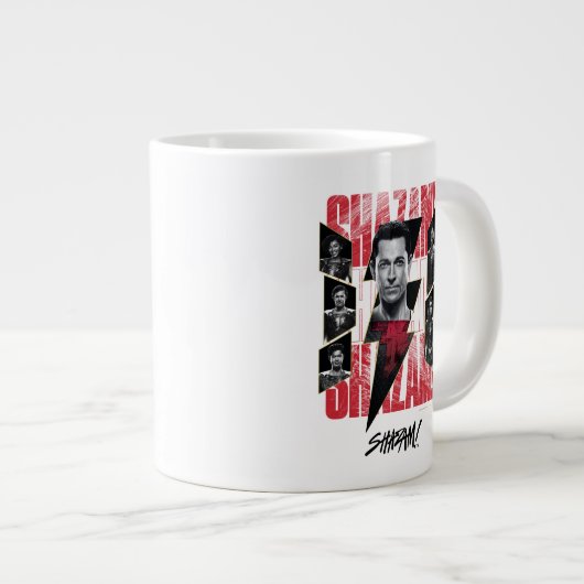 Grande Tasse SHAZAM ! Furie des dieux | Groupe SHAZAMily (Devant droit)