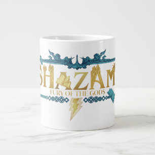 Grande Tasse SHAZAM ! Furie des dieux   Logo mythique