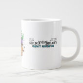 Grande Tasse Sheldon le Sheltie et son garçon (Droite)