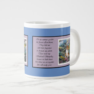 Grande Tasse Shetland Sheepdog Art