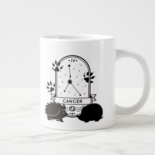 Grande Tasse Signe zodiaque et animaux de compagnie corresponda (Droite)