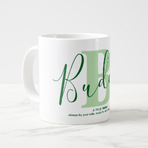 Grande Tasse Signification du nom de Buddy Monogramme Propriéta