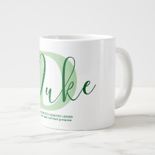Grande Tasse Signification du nom Duke Monogramme