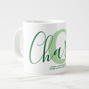 Grande Tasse Signification du nom Luna Monogramme