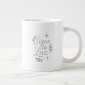 Grande Tasse Sigue tu Luz ✨ | Elegant Silver Inspirational (Droite)