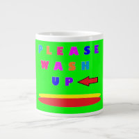 S'il vous plaît laver la chaux design vert avec de