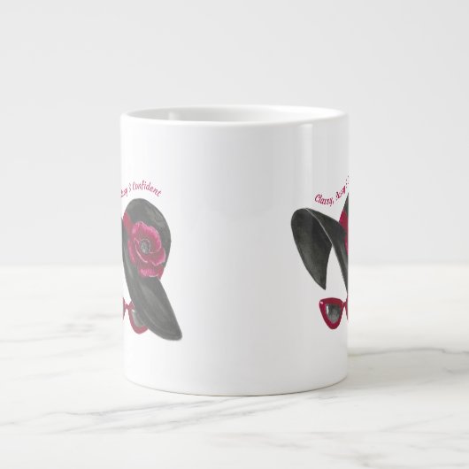 Grande Tasse Silhouette Chic (Devant)